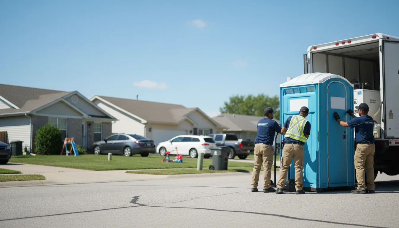 Standard Porta Potty Rentals in Rolla, MO near me